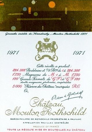 1971 Mouton Rothschild 0,75 L (€ 500 /l)