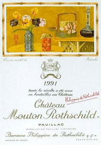 1991 Chateau Mouton Rothschild (€ 640,- /l)
