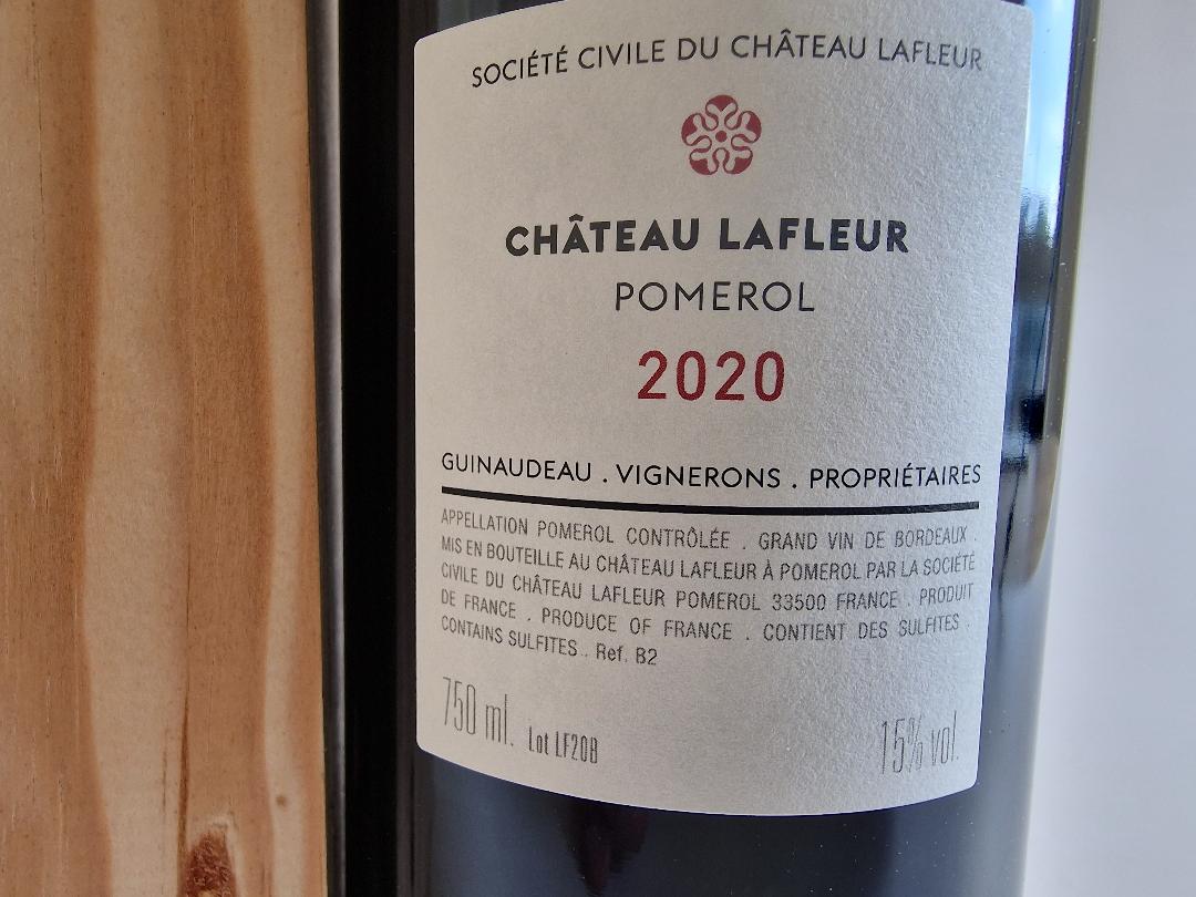 2020 Chateau Lafleur 0,75 L (3.000 /l) 99 Parker!
