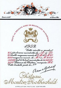 1952 Mouton Rothschild 0,75 L (€ 1.940 /l)