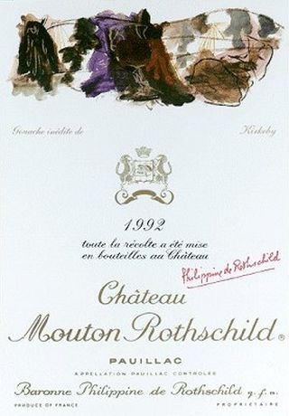 1992 Chateau Mouton Rothschild (€ 600 /l)