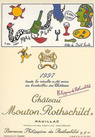 1997 Mouton Rothschild (€ 580 /l)
