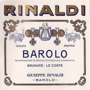 2016 Barolo DOCG Brunate - G. Rinaldi (€ 600 /l)