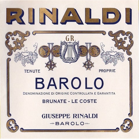 2013 Barolo DOCG Brunate - G. Rinaldi (€ 520 /l)