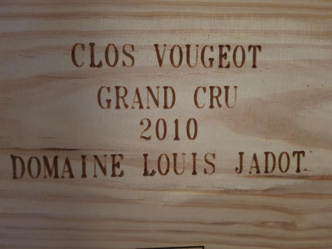 2010 Clos Vougeot Grand Cru - L. Jadot 0,75 L (€ 193,33 /l)