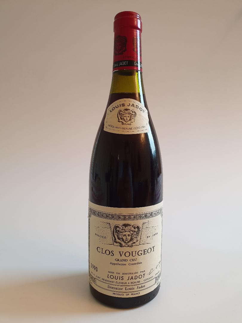 1990 Clos Vougeot Grand Cru - L. Jadot 0,75 L (€ 260 /l)