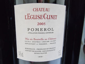 2005 Chateau L´ Eglise Clinet - 1,5 Liter (€ 666,- /l)