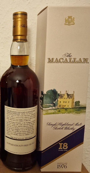 Macallan 18 Jahre - 1976 - Sherry Oak 0,7 Liter (€ 5.557,14 pro Literl)