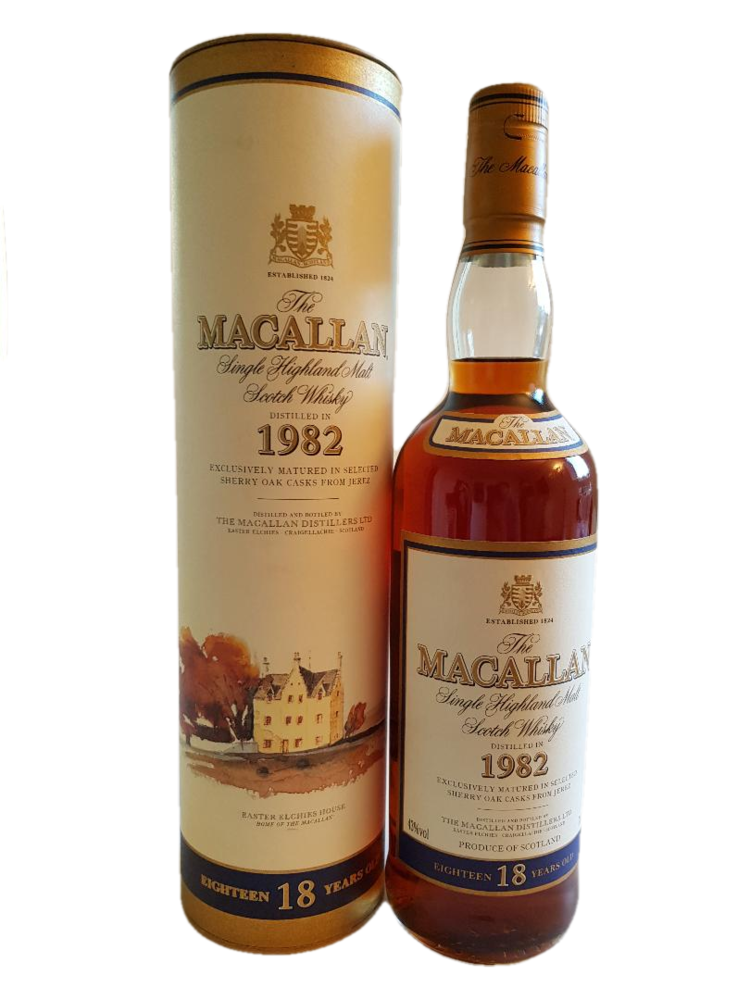 Macallan 18 Jahre - 1982 - Sherry Oak 0,7 Liter (€ 3.100 /l)