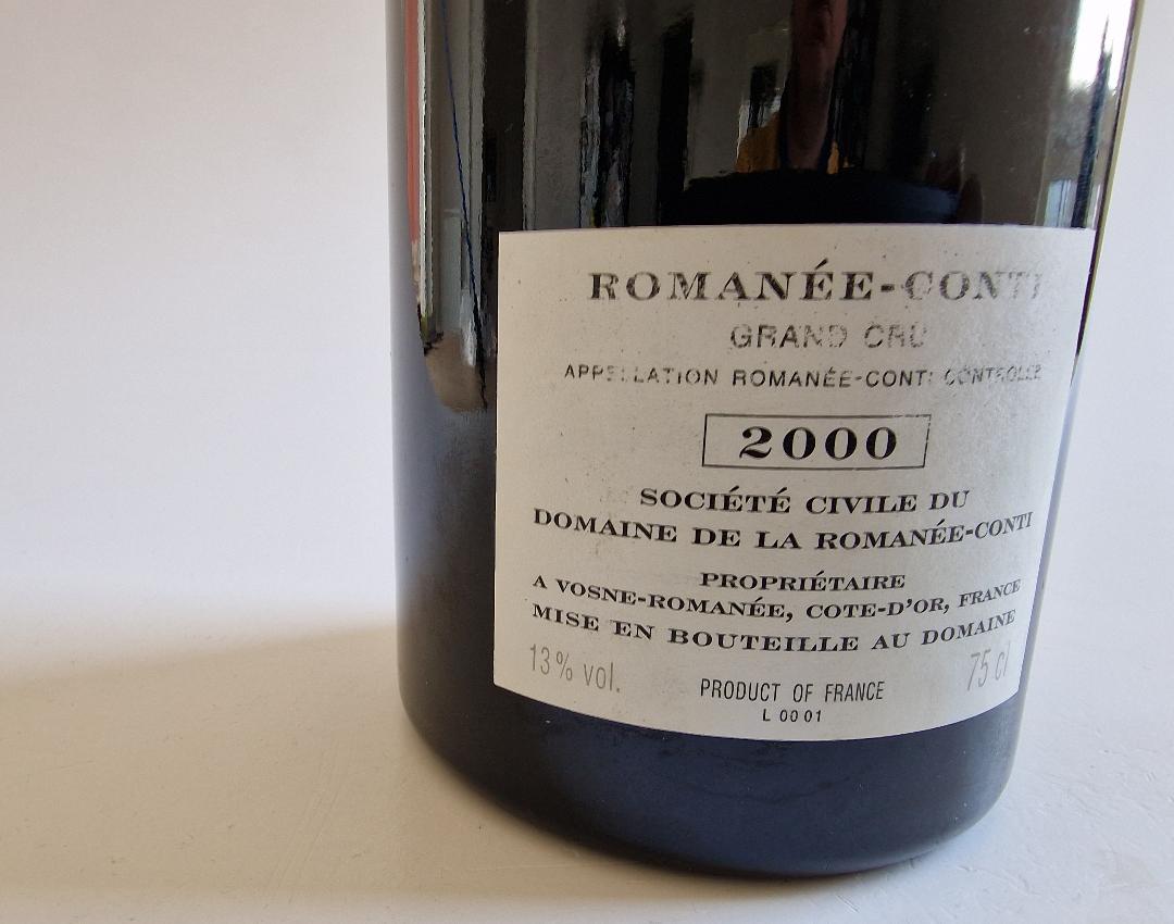 2000 Romanée Conti Grand Cru  - 0,75 L (€ 30.400 /l)