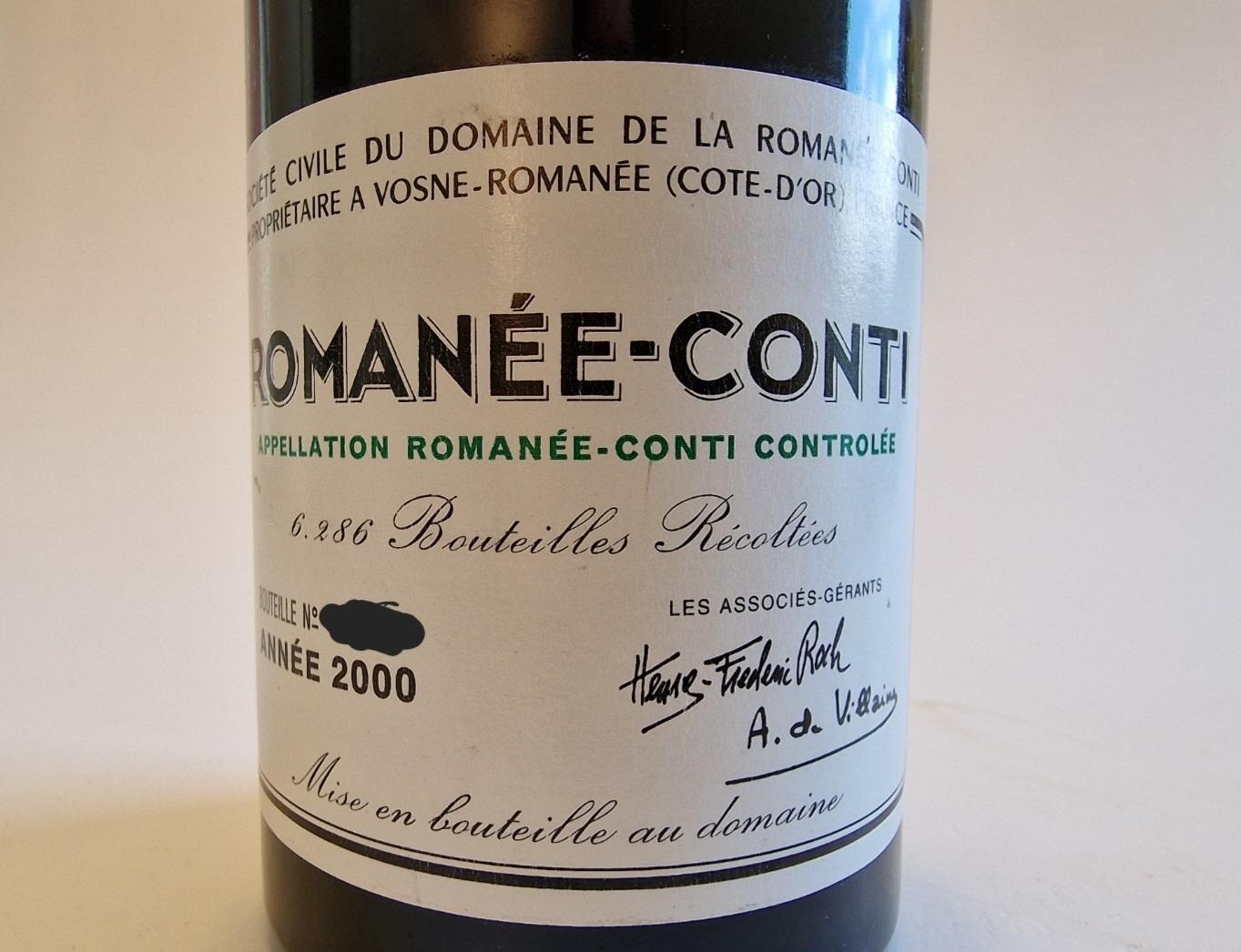 2000 Romanée Conti Grand Cru  - 0,75 L (€ 30.400 /l)