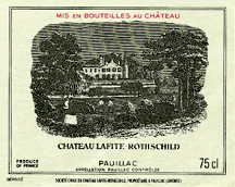 1995 Lafite Rothschild - 0,75 L (€ 866,67 /l)